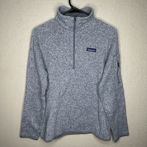 Patagonia Better Sweater 1/4 Zip Womens Large - Picture 2 of 4